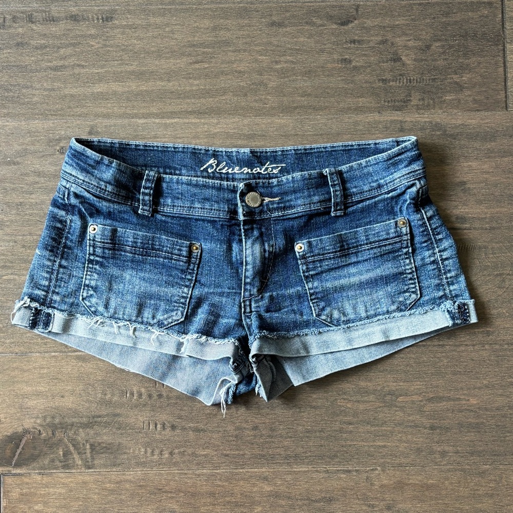 Y2K Low Rise Jean Shorts